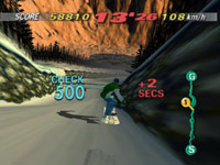 une photo d'Ã©cran de 1080 Snowboarding sur Nintendo 64